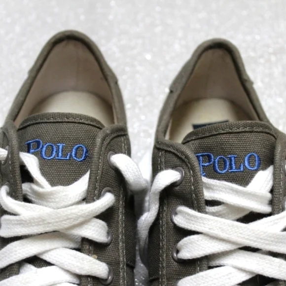 Polo Ralph Lauren Clifton Men's Sneakers Gray - Picture 7 of 8
